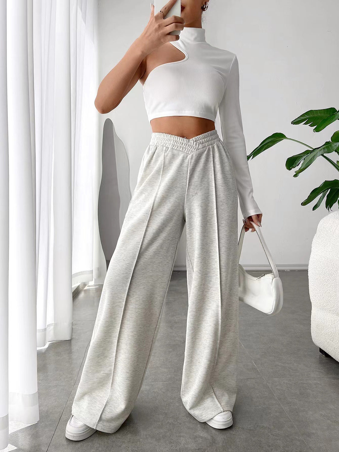 Journey Elastic Waist Wide Leg Pants