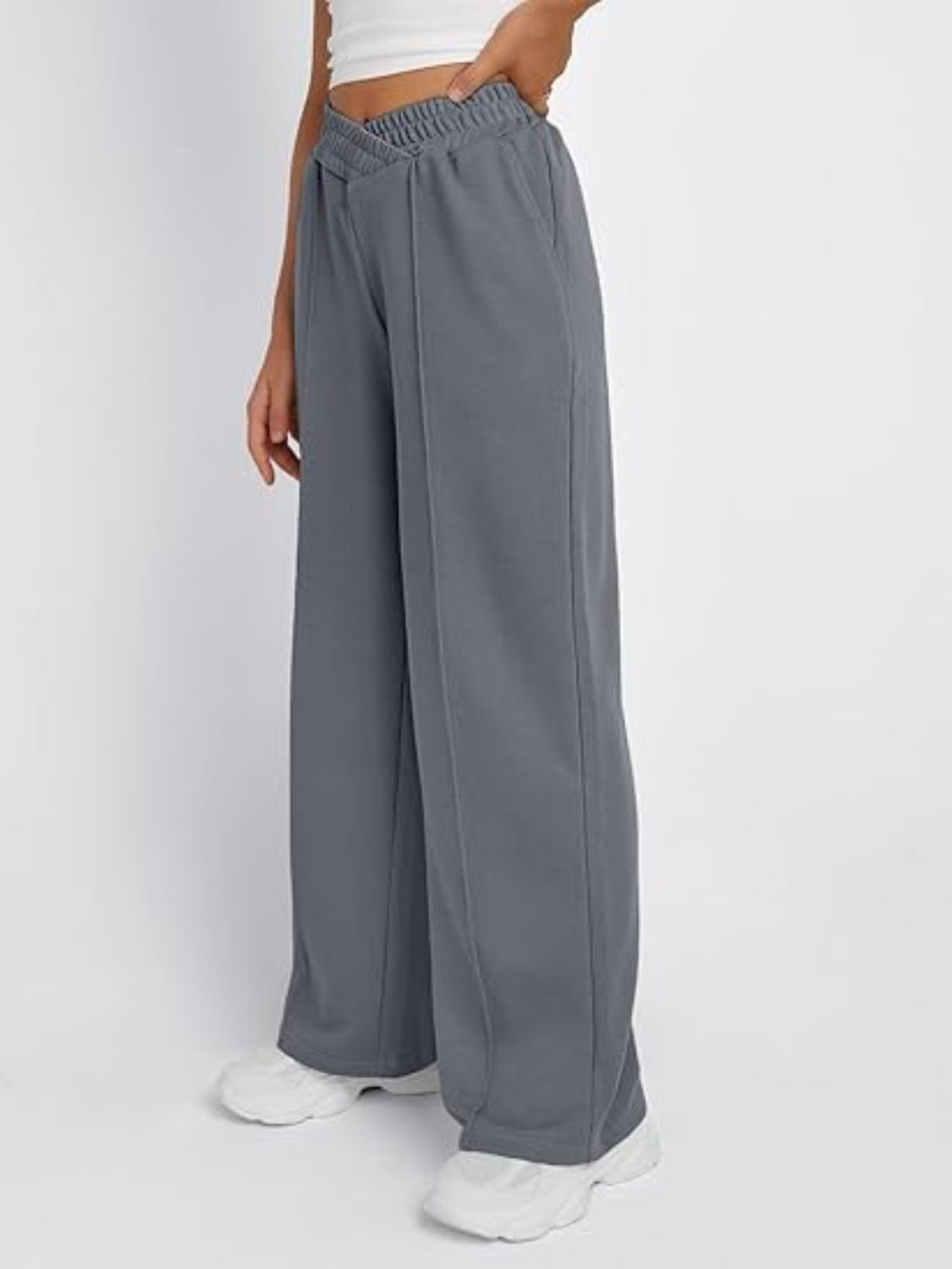 Journey Elastic Waist Wide Leg Pants