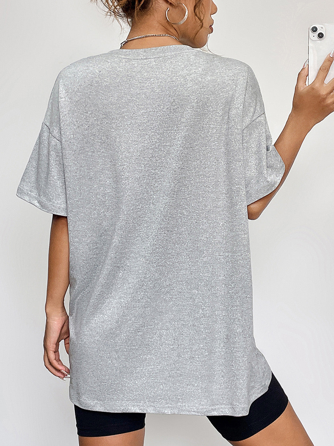 Rae Round Neck Short Sleeve Graphic T-Shirt
