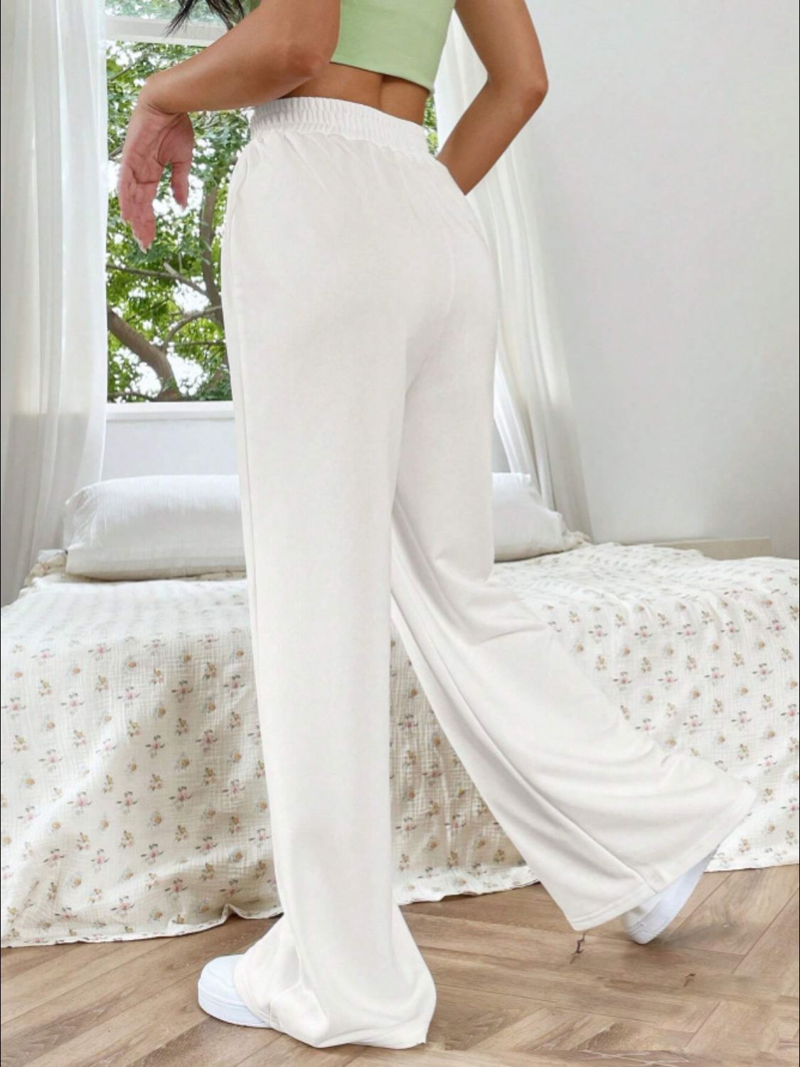 Journey Elastic Waist Wide Leg Pants