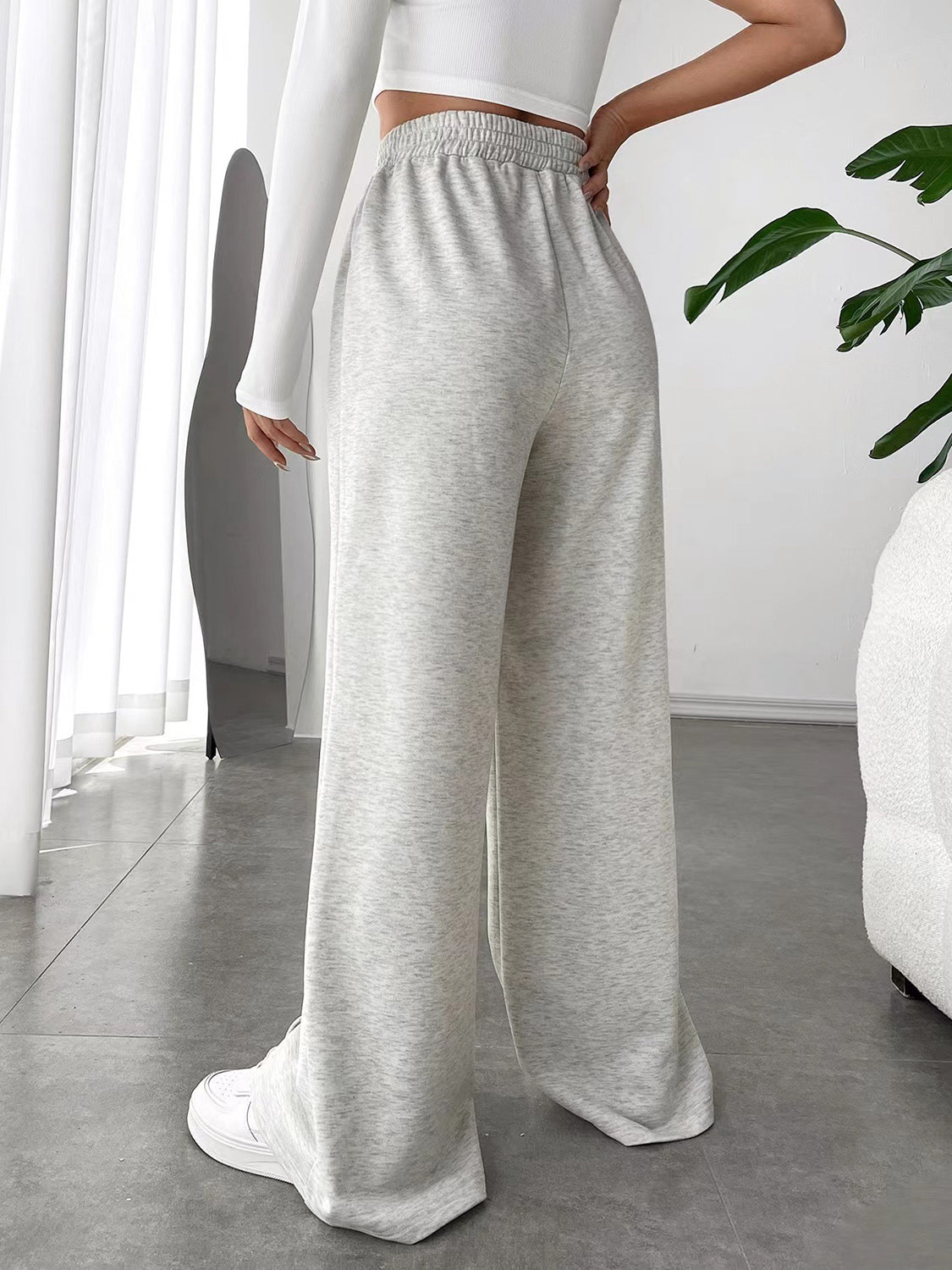 Journey Elastic Waist Wide Leg Pants
