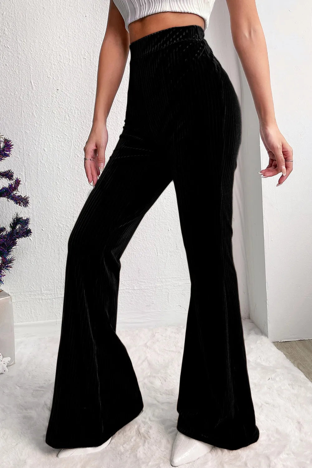 Rubie High Waist Bootcut Pants