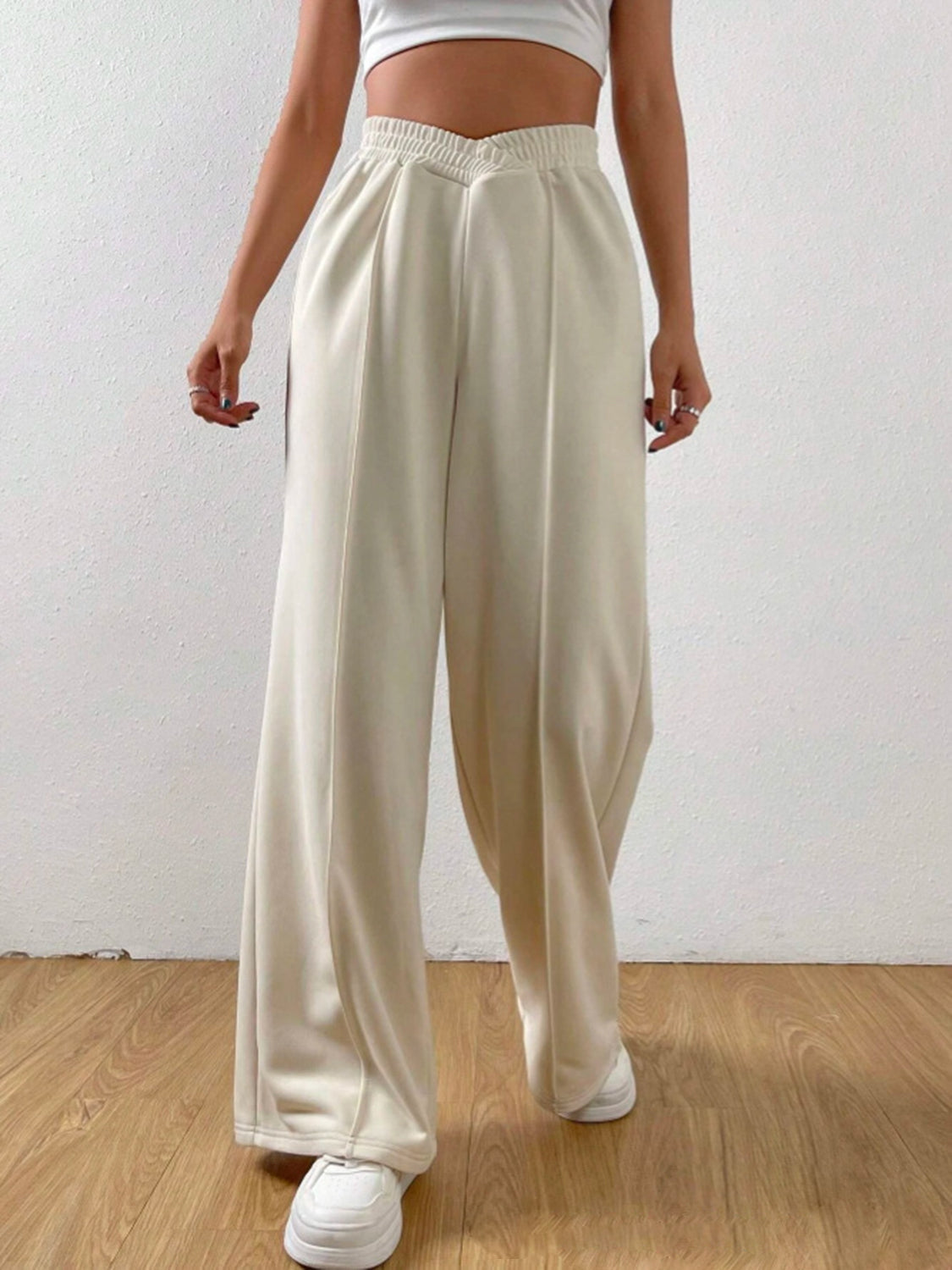 Journey Elastic Waist Wide Leg Pants