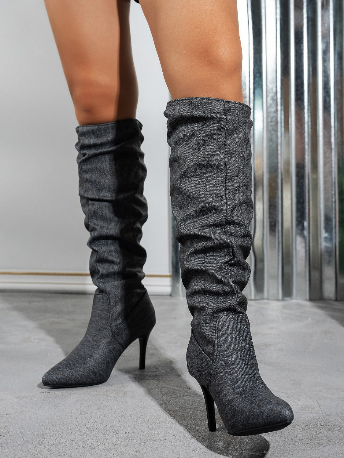Heidi Point Toe Stiletto Boots