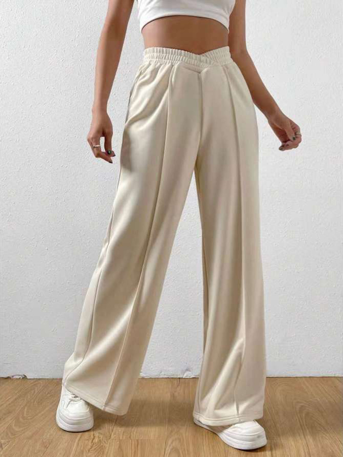 Journey Elastic Waist Wide Leg Pants