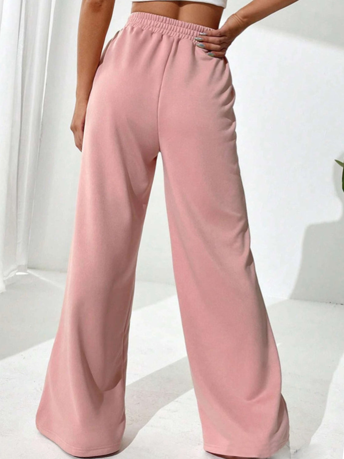 Journey Elastic Waist Wide Leg Pants