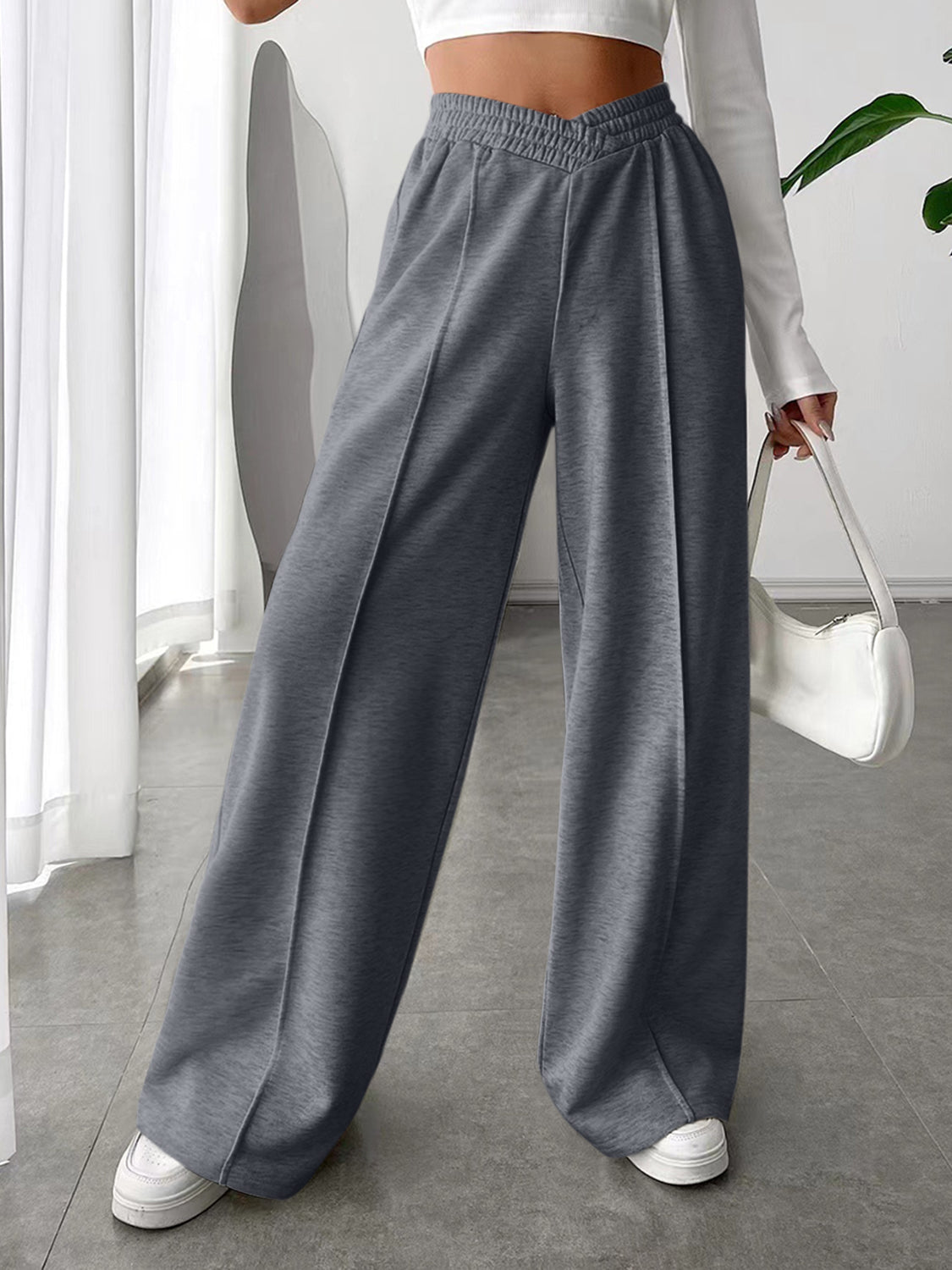 Journey Elastic Waist Wide Leg Pants