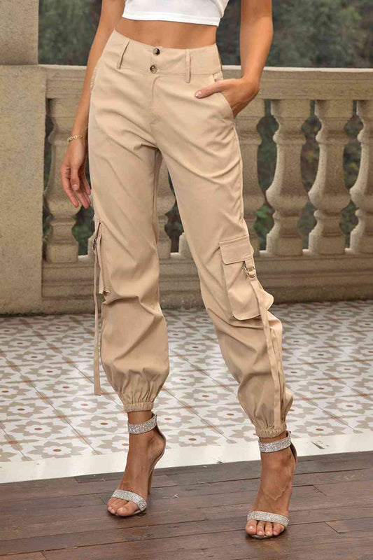 Lauren High Waist Cargo Pants