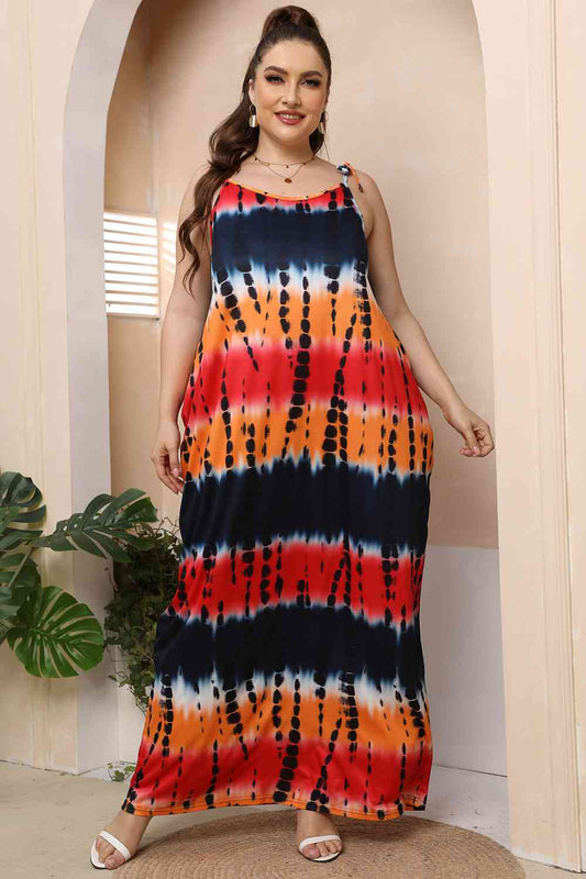 Rory Tie-Shoulder Maxi Dress