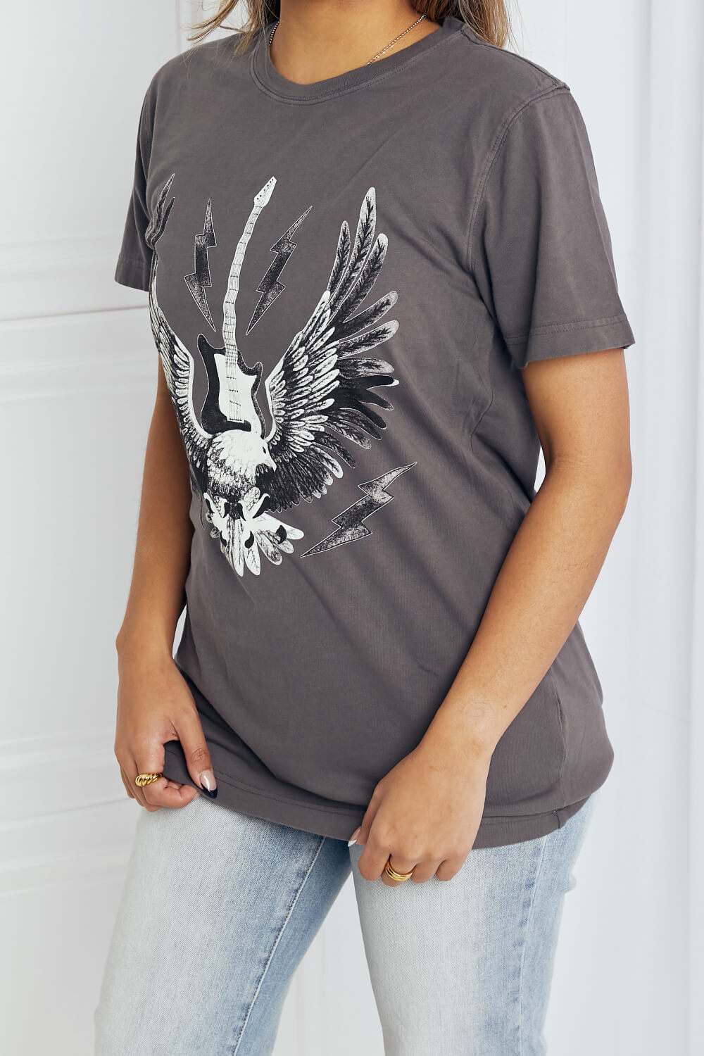 Zoe Eagle Graphic Tee Shirt