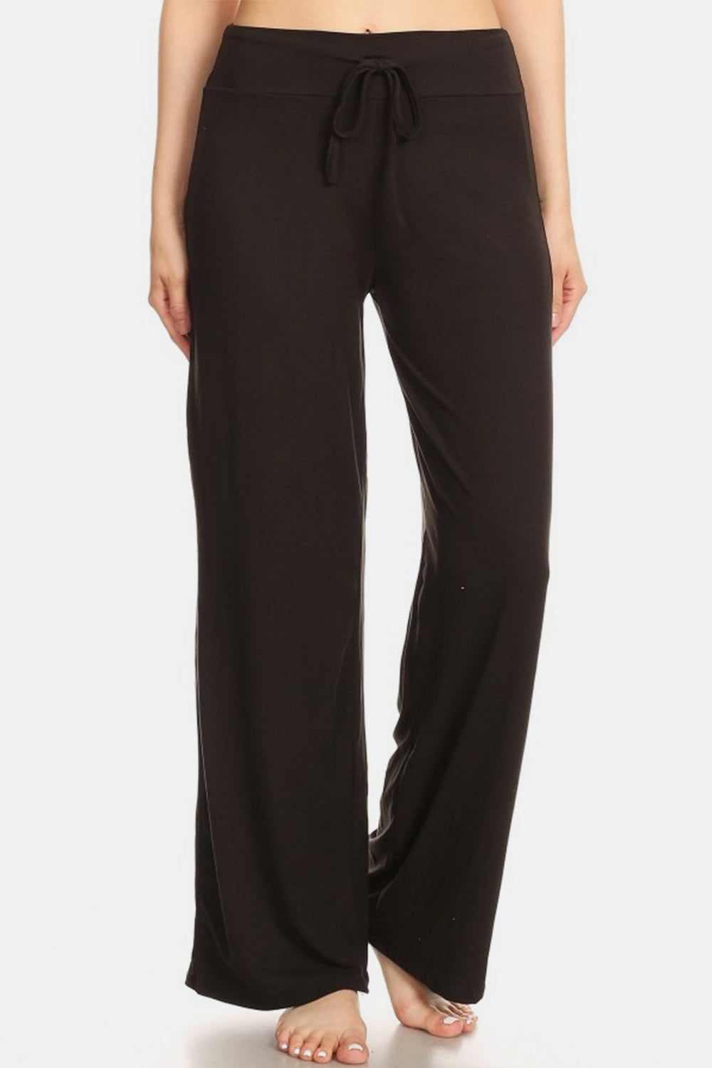 Halie High Waist Drawstring Wide Leg Pants