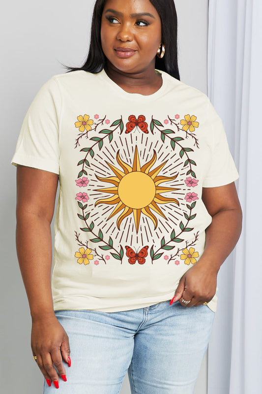 Sun Graphic Cotton Tee