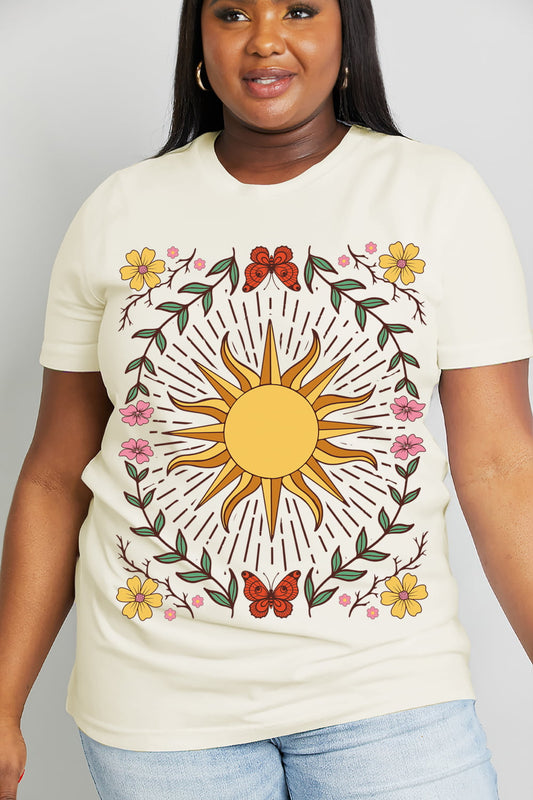 Sun Graphic Cotton Tee