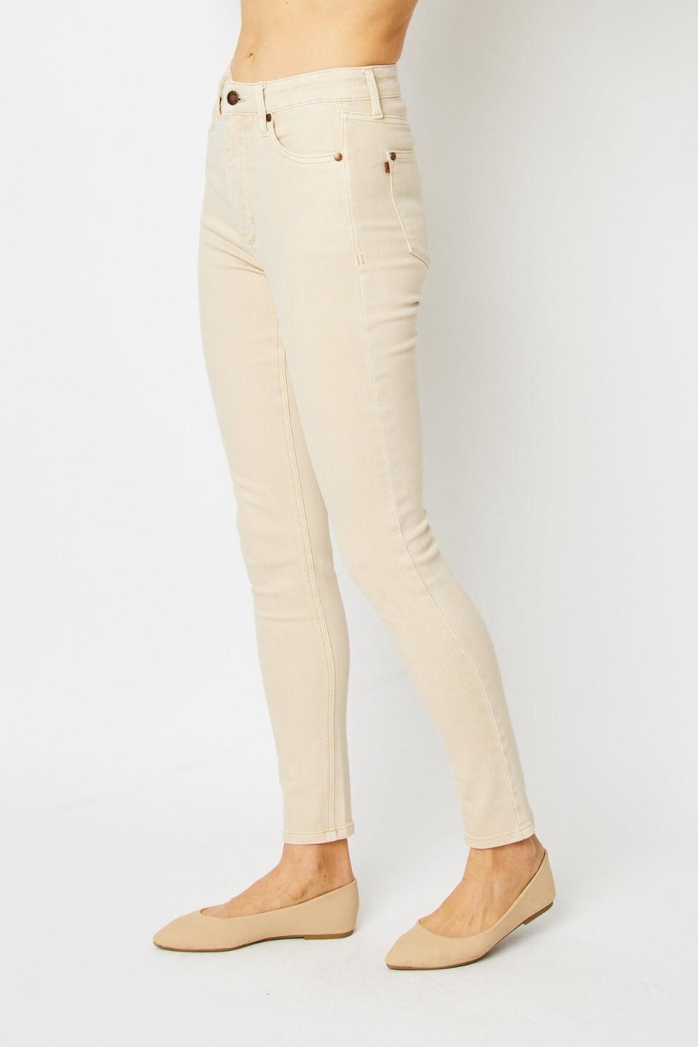 Judy Blue Garment Dyed Tummy Control Skinny Jeans