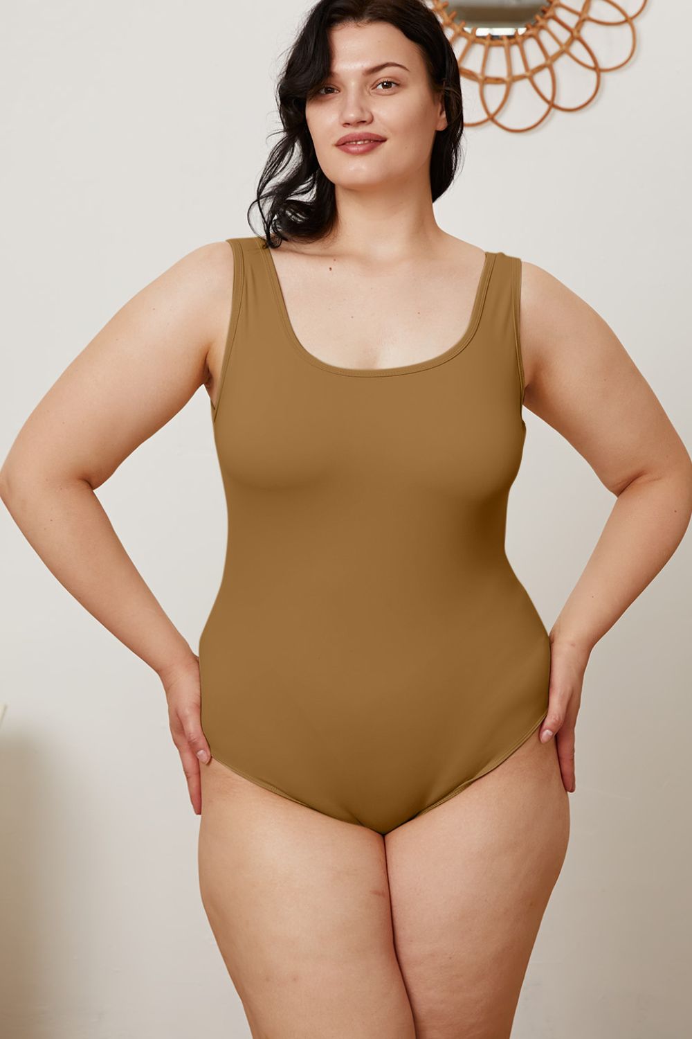 Bailey Square Neck Sleeveless Bodysuit