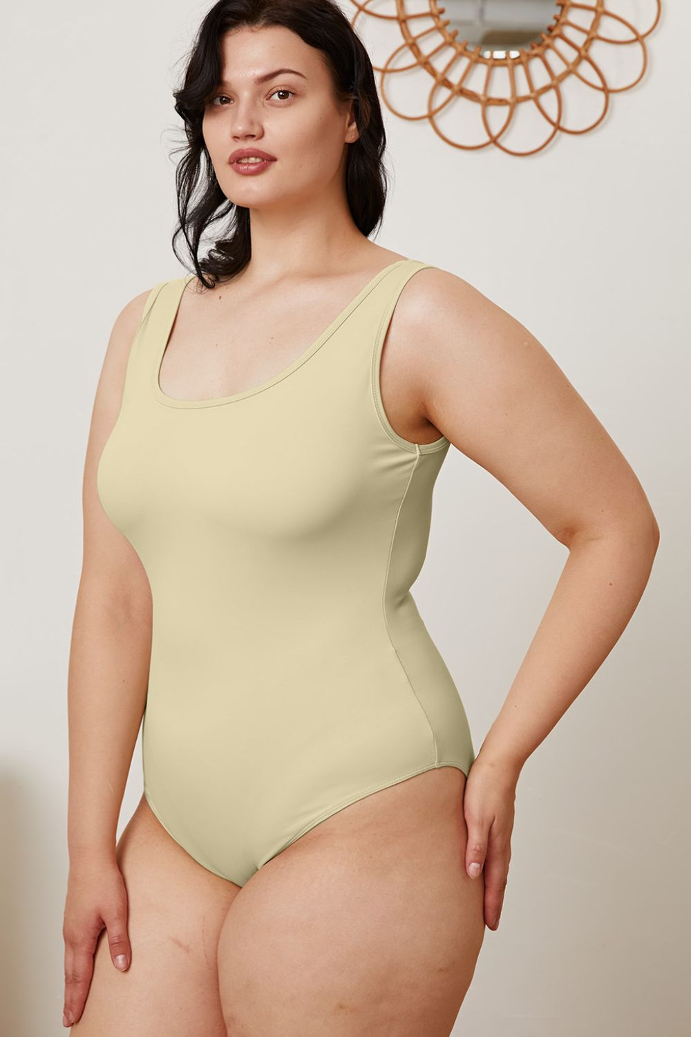 Bailey Square Neck Sleeveless Bodysuit