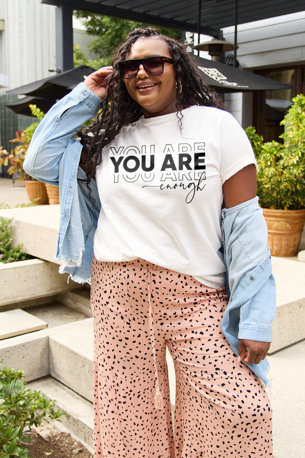 YOU ARE ENOUGH Short Sleeve T-Shirt