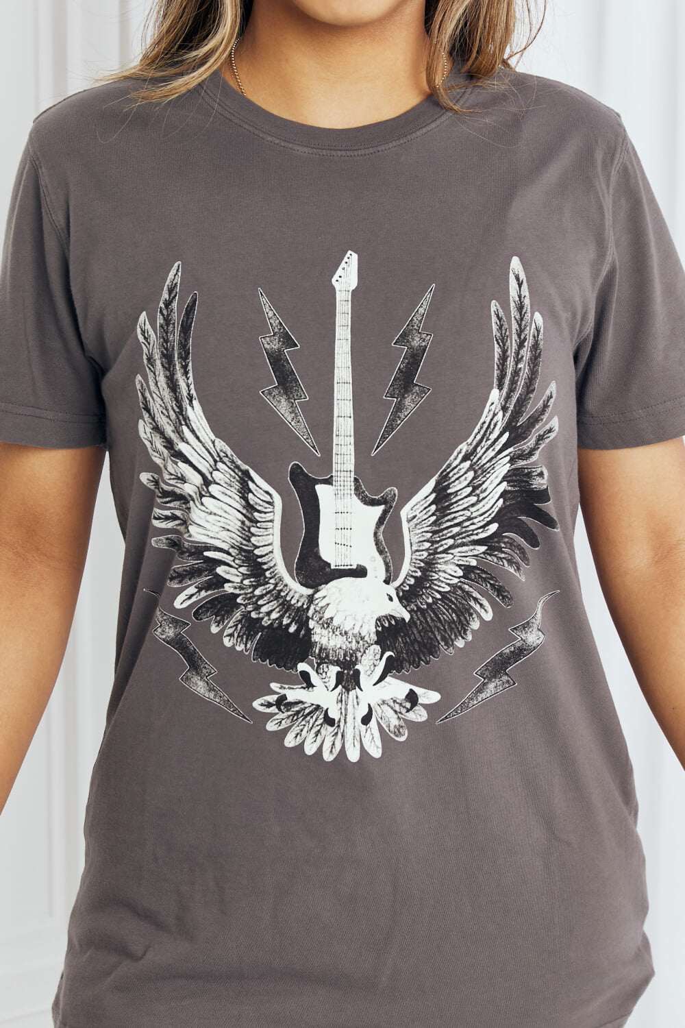 Zoe Eagle Graphic Tee Shirt