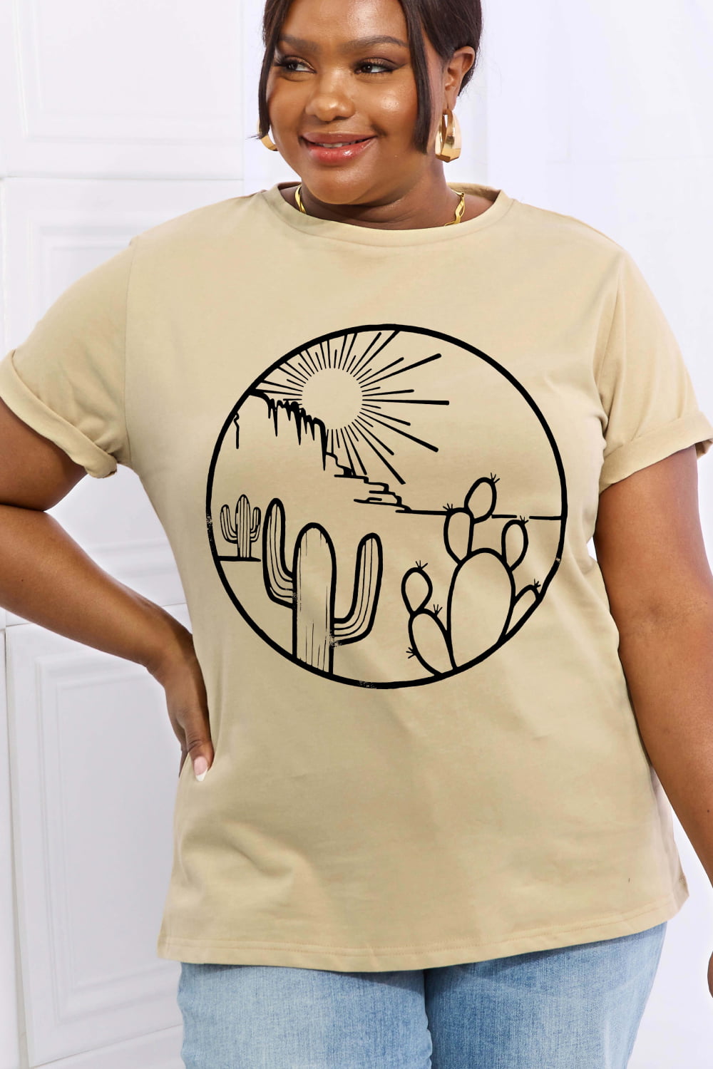 Desert Graphic Cotton Tee