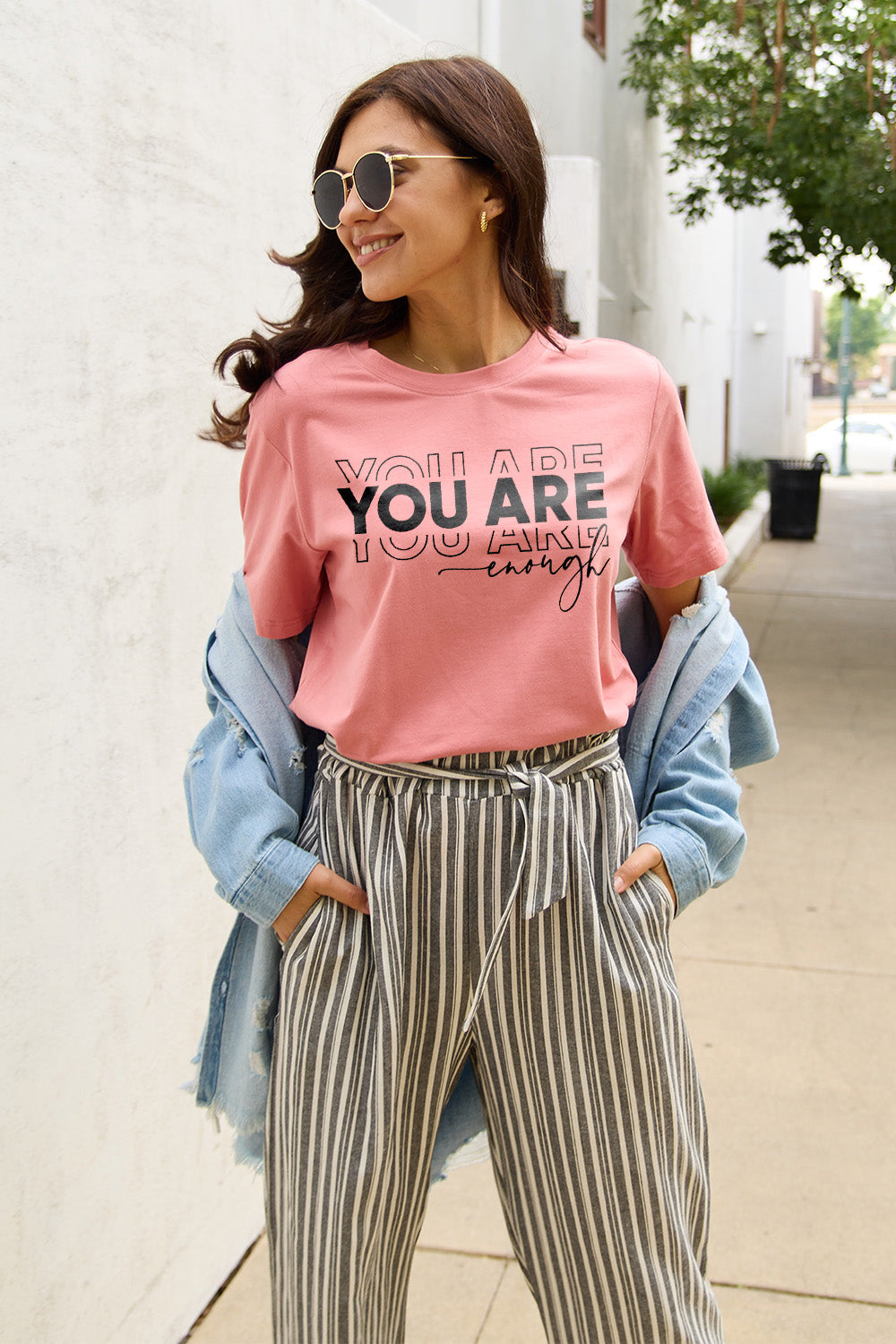 YOU ARE ENOUGH Short Sleeve T-Shirt