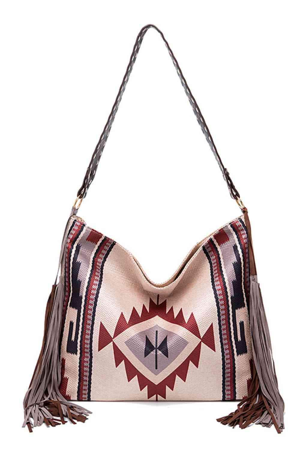 Arena Geometric Canvas Tote Bag