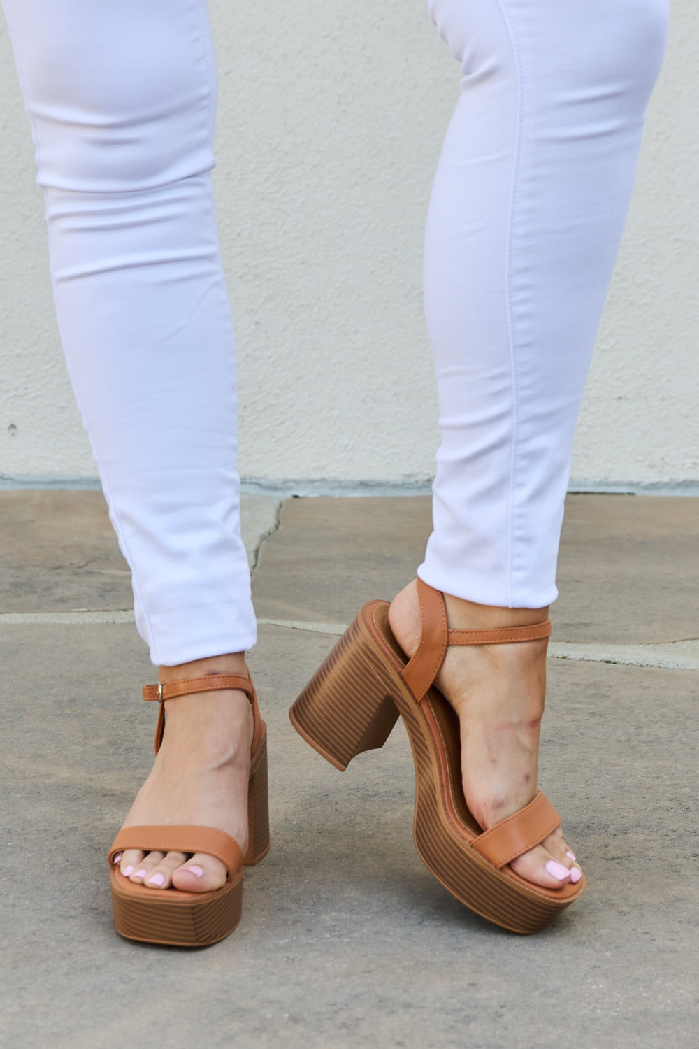 Platform Heel Sandals