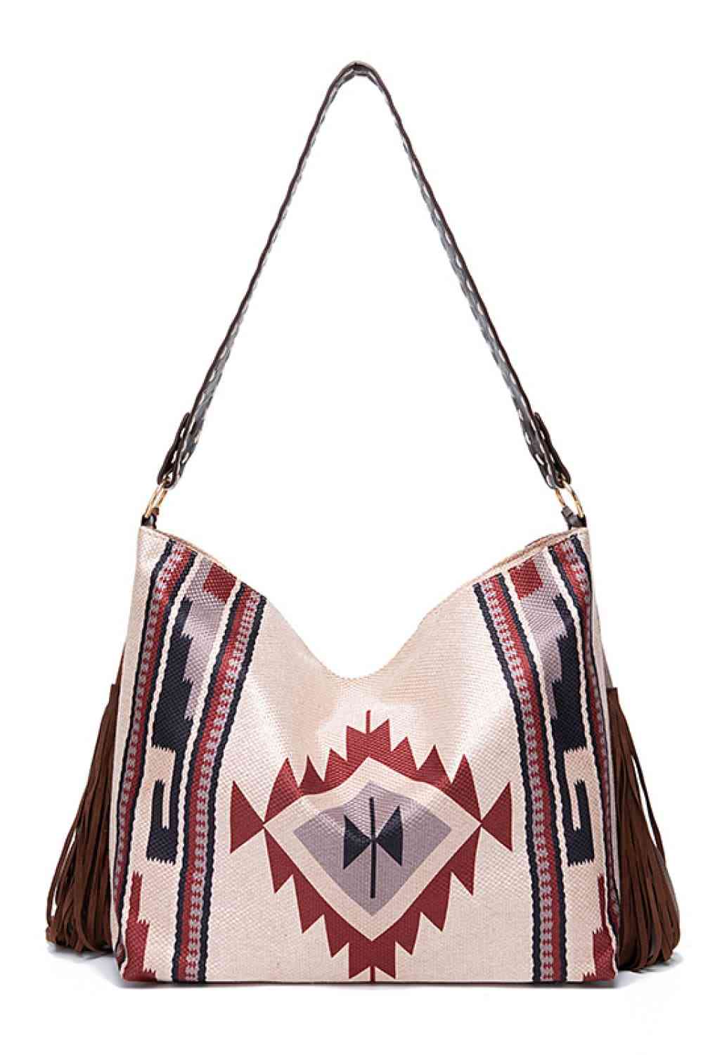 Arena Geometric Canvas Tote Bag