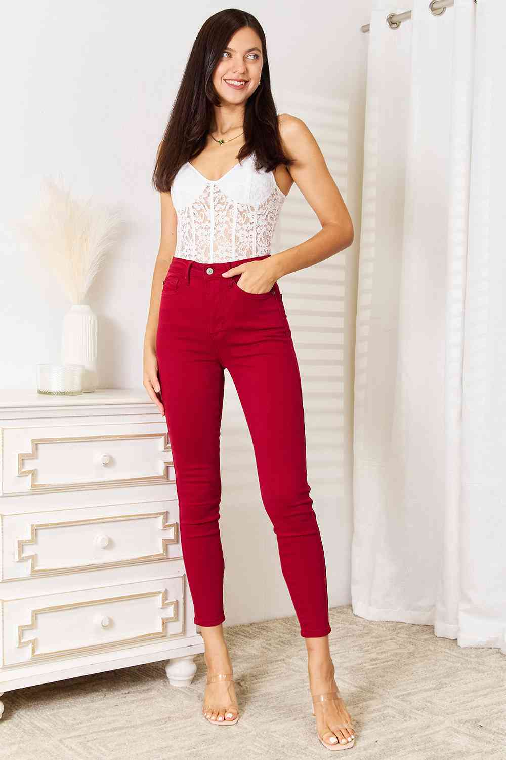 Judy Blue High Waist Tummy Control Skinny Jeans