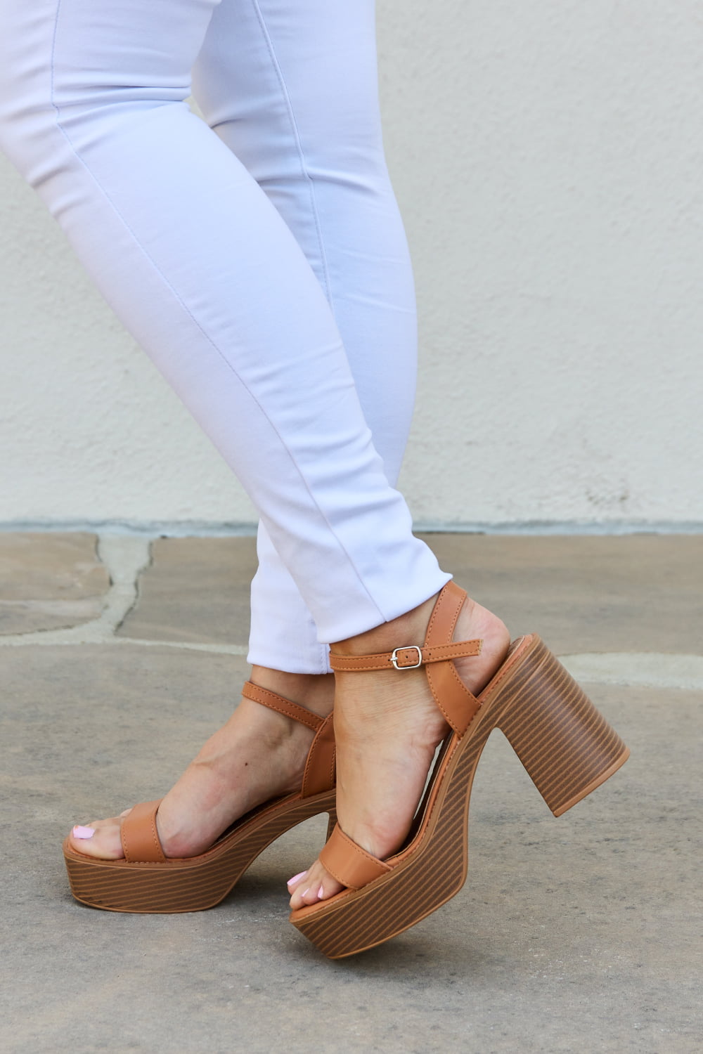 Platform Heel Sandals