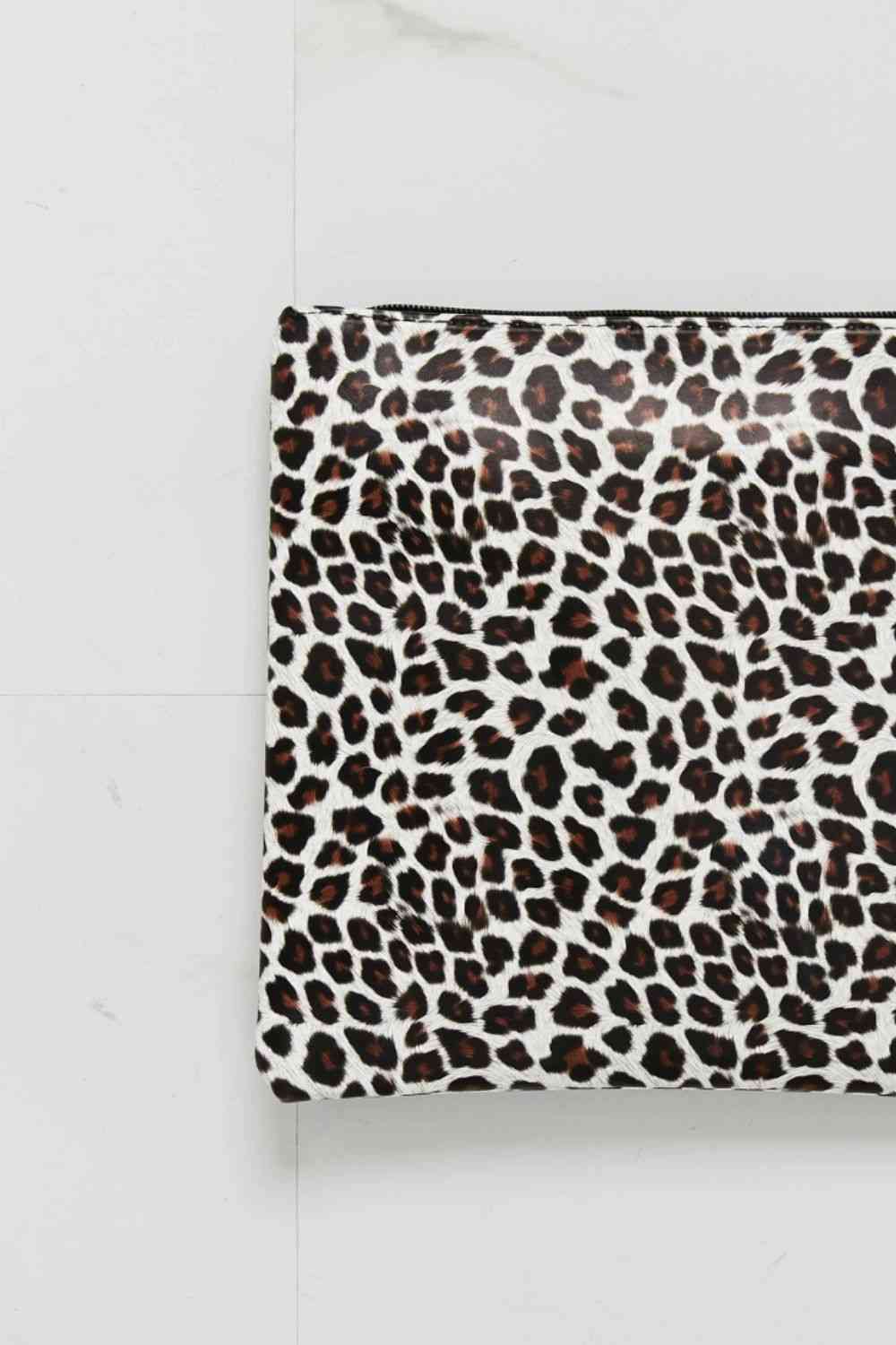 Cloe Animal Print Wristlet