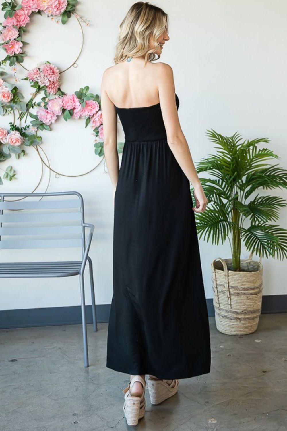 Desi Strapless Maxi Dress